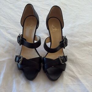 Christian Louboutin size 36.5 black.